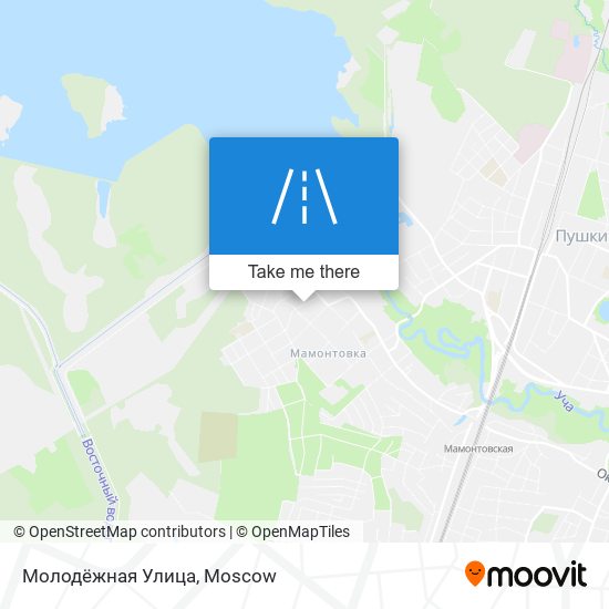 Молодёжная Улица map