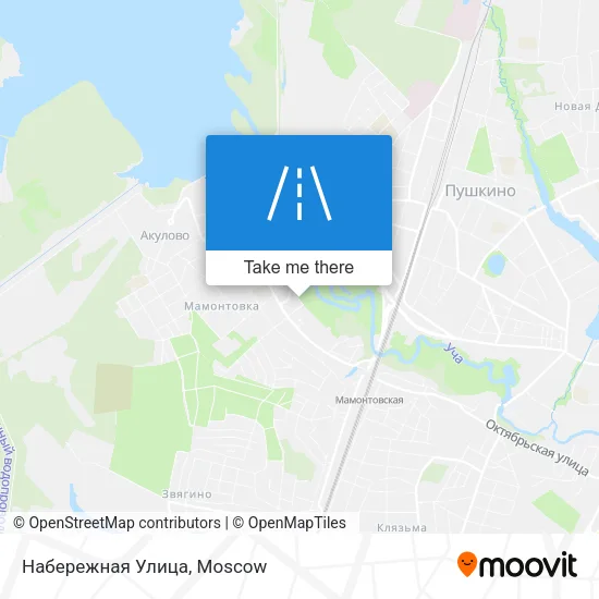 Набережная Улица map