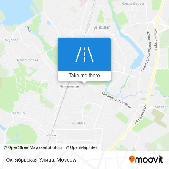 Октябрьская Улица map