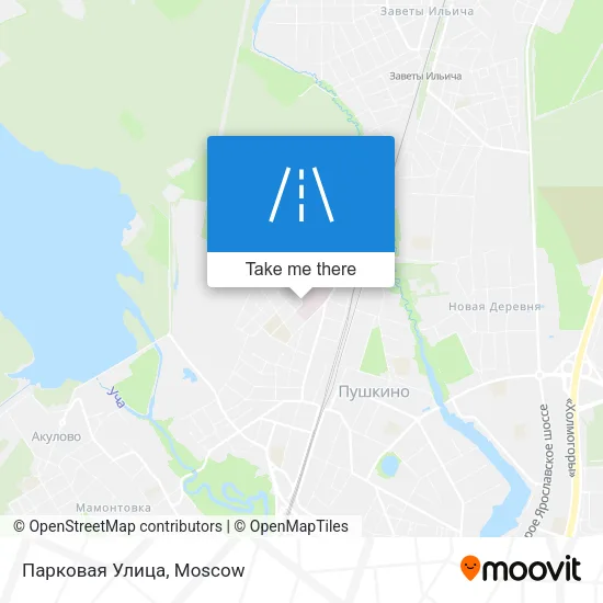 Парковая Улица map