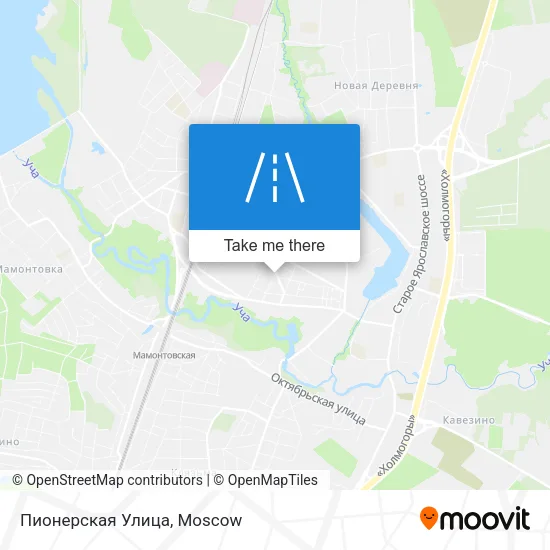 Пионерская Улица map