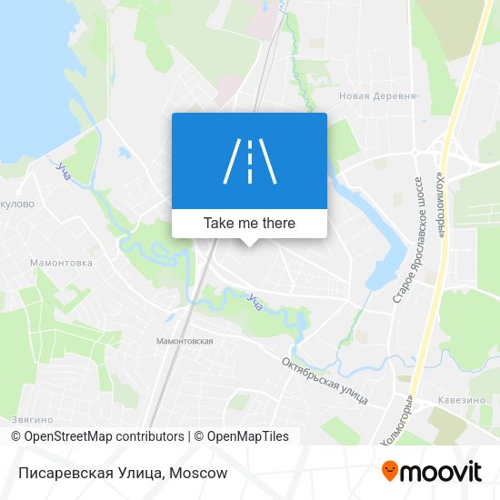 Писаревская Улица map