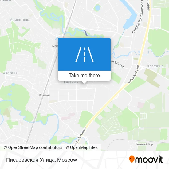 Писаревская Улица map