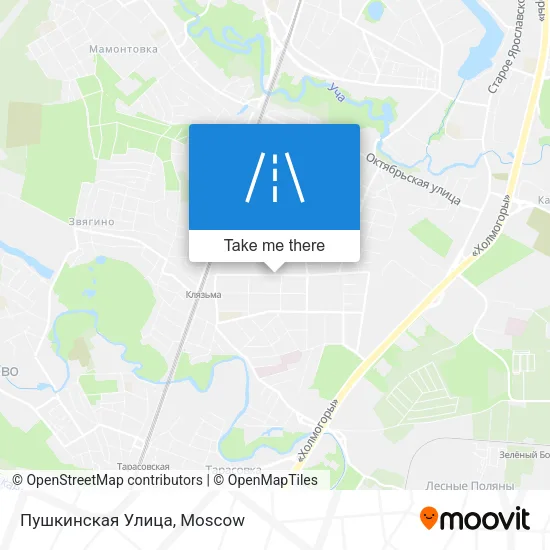 Пушкинская Улица map