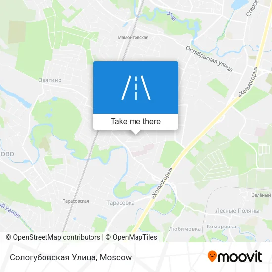 Сологубовская Улица map