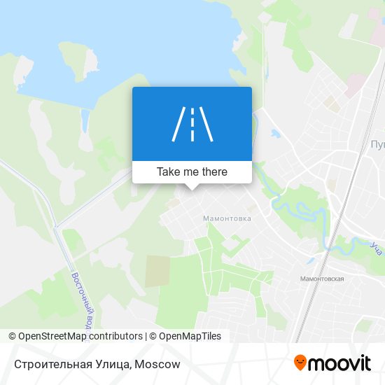 Строительная Улица map