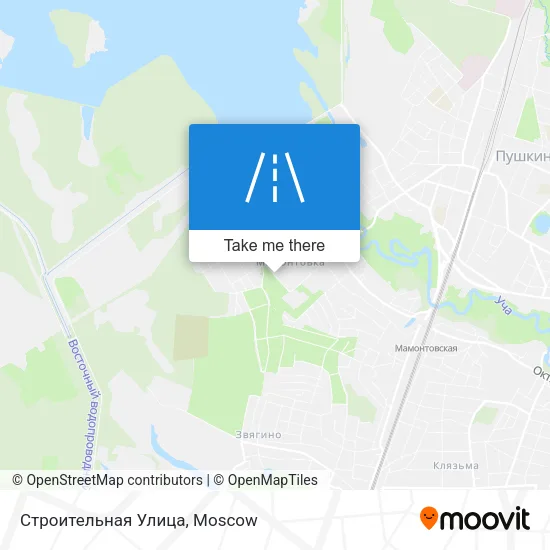 Строительная Улица map