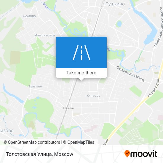 Толстовская Улица map