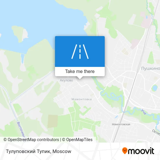 Тулуповский Тупик map