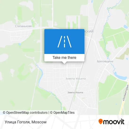 Улица Гоголя map