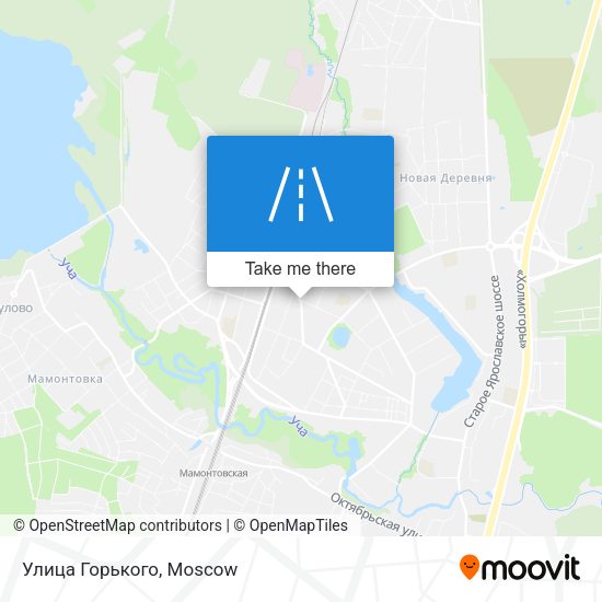 Улица Горького map