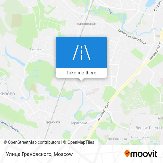 Улица Грановского map