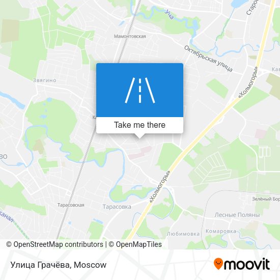 Улица Грачёва map