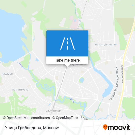 Улица Грибоедова map