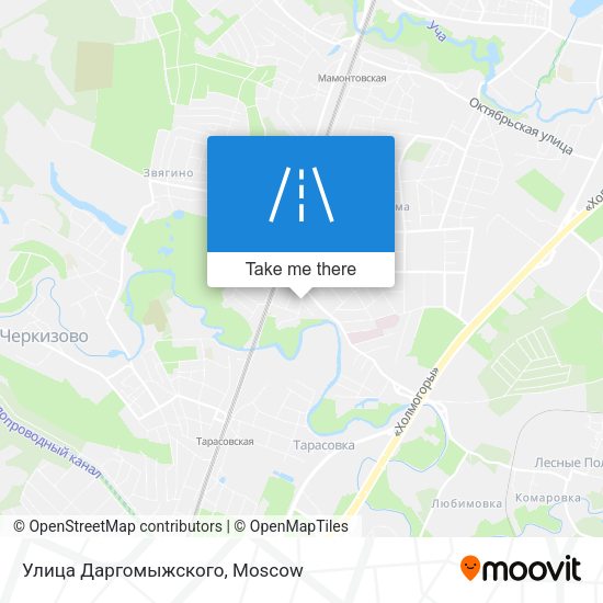 Улица Даргомыжского map