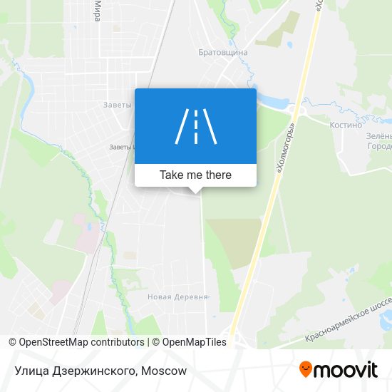 Улица Дзержинского map