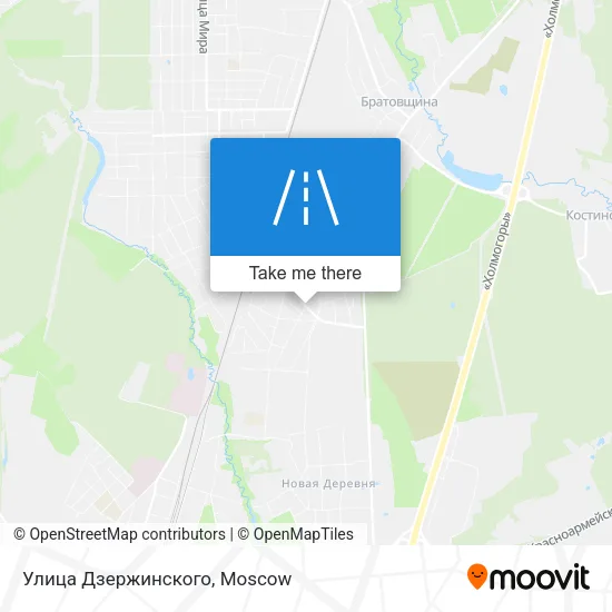 Улица Дзержинского map