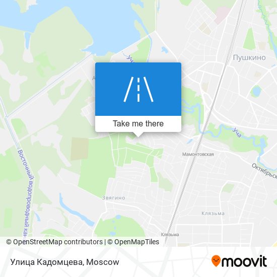 Улица Кадомцева map