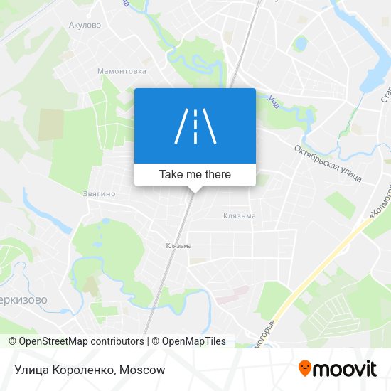 Улица Короленко map