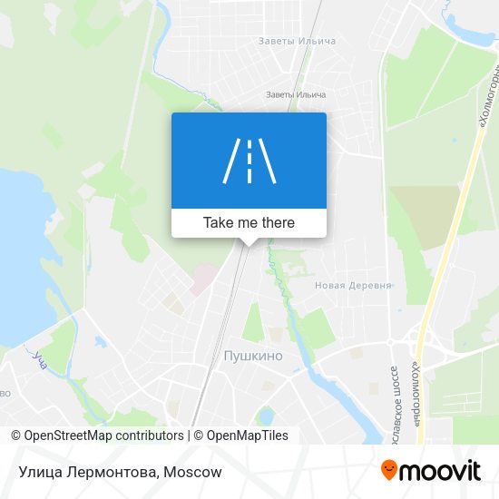 Улица Лермонтова map