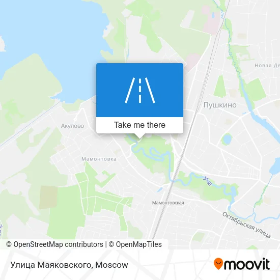 Улица Маяковского map