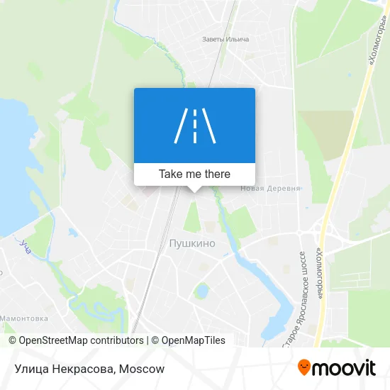 Улица Некрасова map