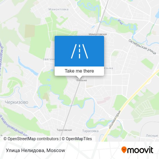 Улица Нелидова map