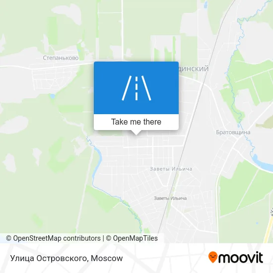 Улица Островского map