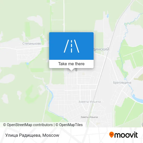 Улица Радищева map