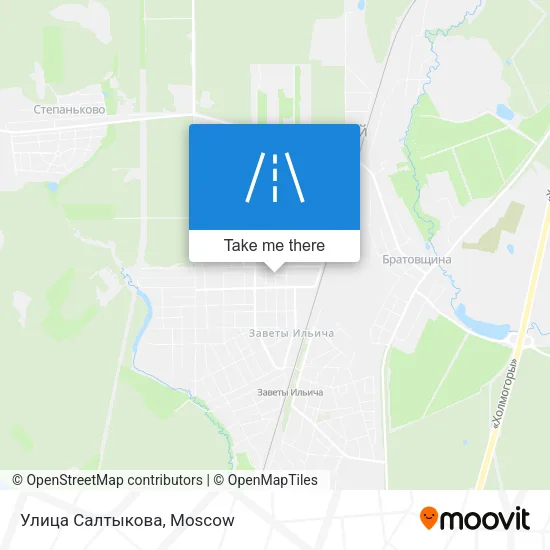 Улица Салтыкова map