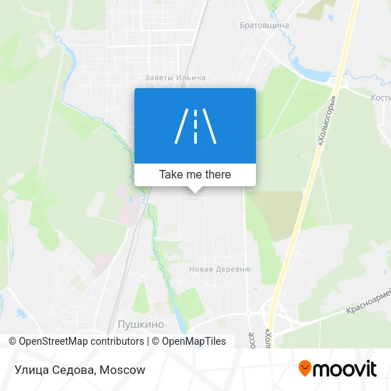 Улица Седова map