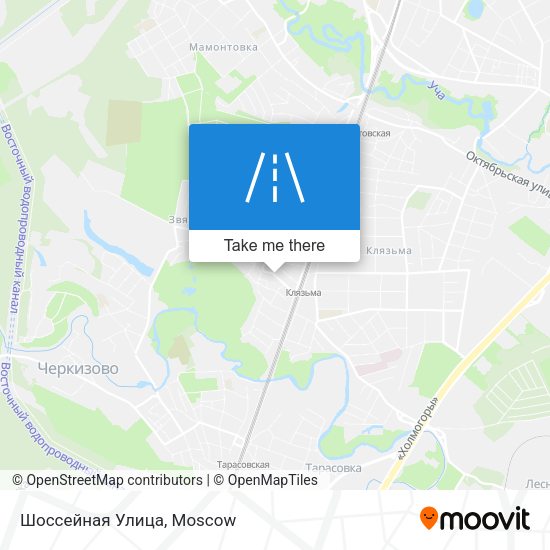 Шоссейная Улица map
