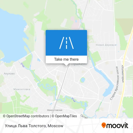 Улица Льва Толстого map