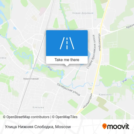 Улица Нижняя Слободка map