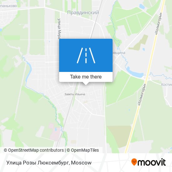 Улица Розы Люксембург map