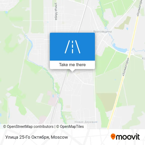 Улица 25-Го Октября map