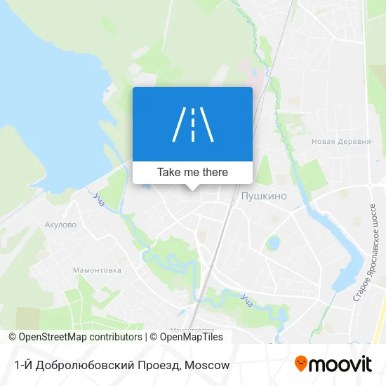 1-Й Добролюбовский Проезд map