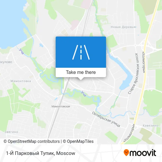 1-Й Парковый Тупик map