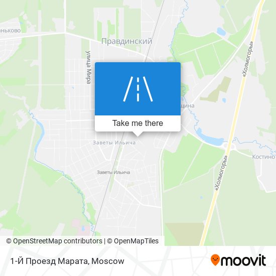 1-Й Проезд Марата map