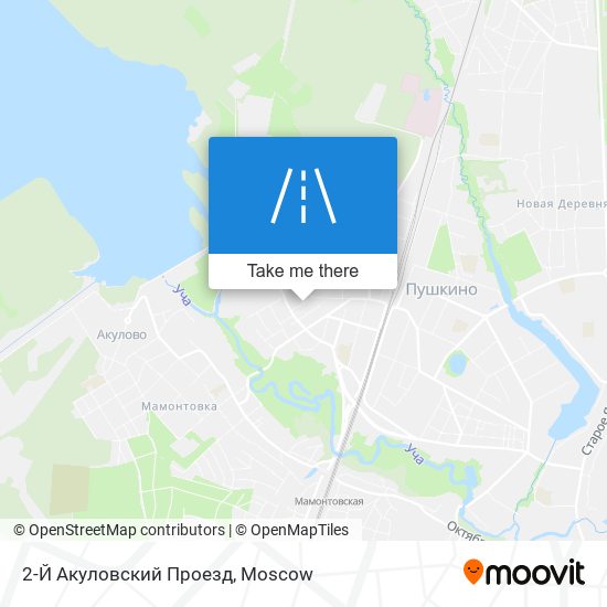 2-Й Акуловский Проезд map