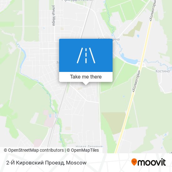2-Й Кировский Проезд map