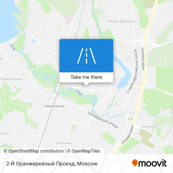 2-Й Оранжерейный Проезд map