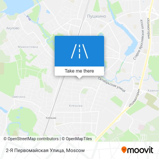 2-Я Первомайская Улица map