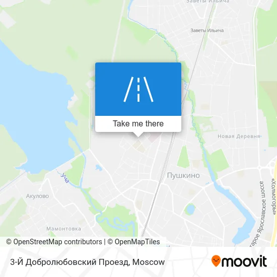 3-Й Добролюбовский Проезд map