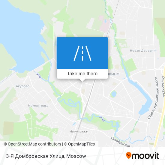 3-Я Домбровская Улица map