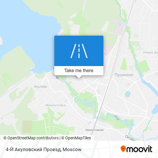 4-Й Акуловский Проезд map