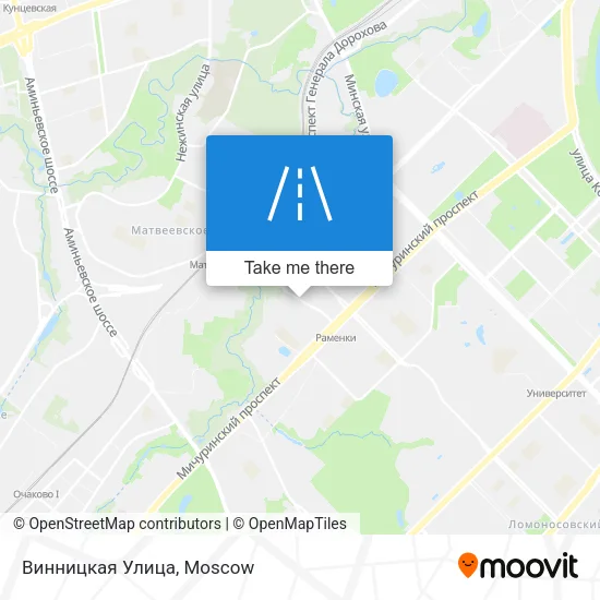 Винницкая Улица map