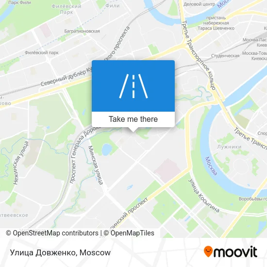 Улица Довженко map