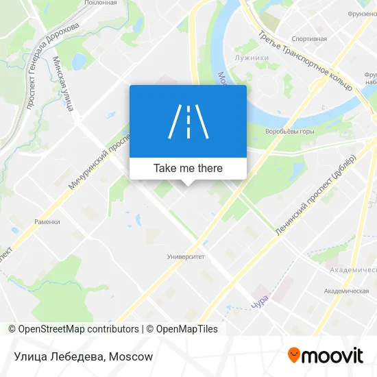 Улица Лебедева map