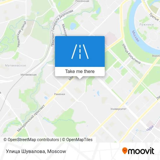 Улица Шувалова map
